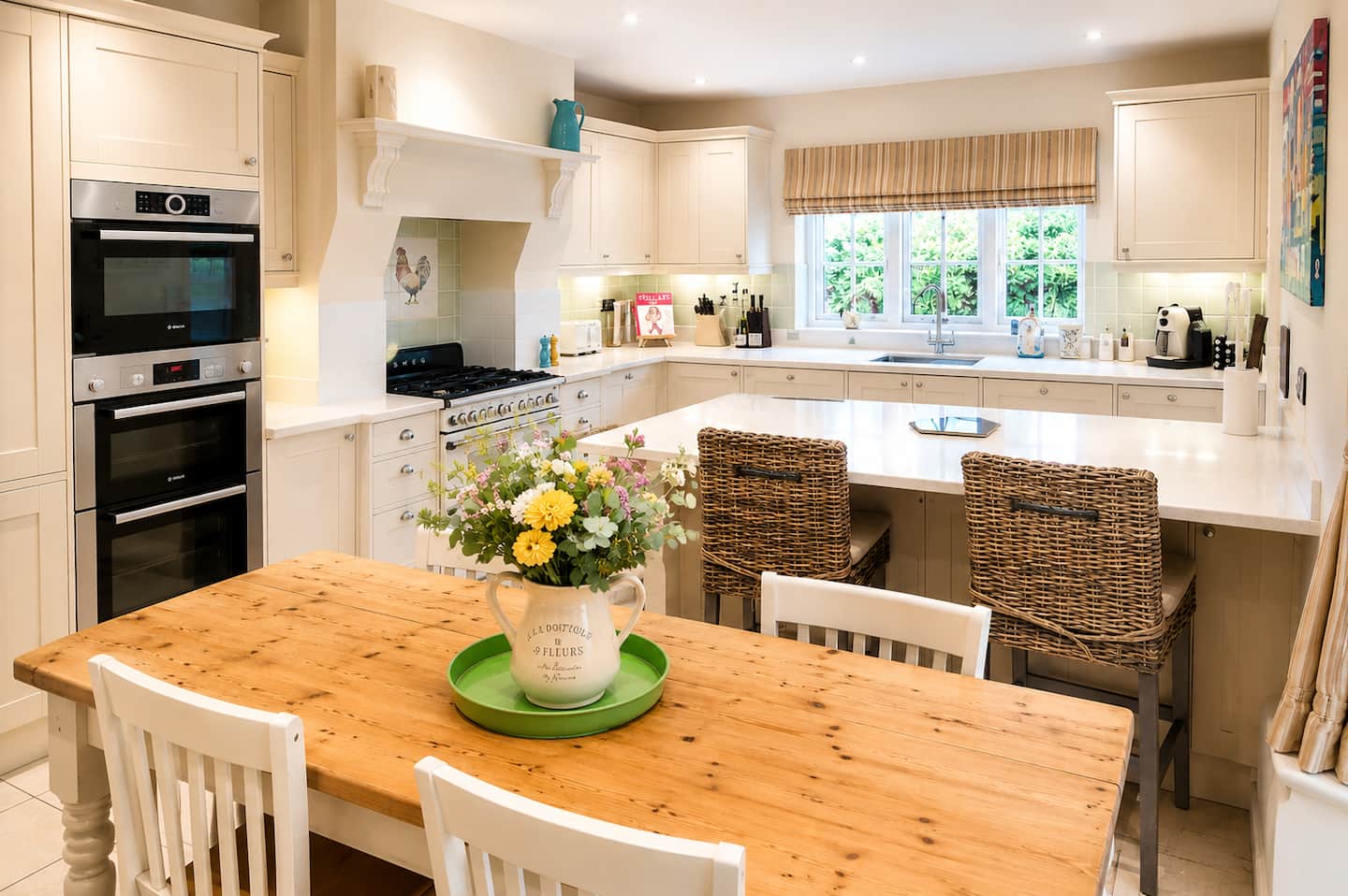 Kitchen & living spaces